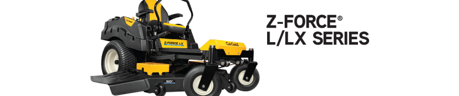 Z-Force L/LX Series ZTRs